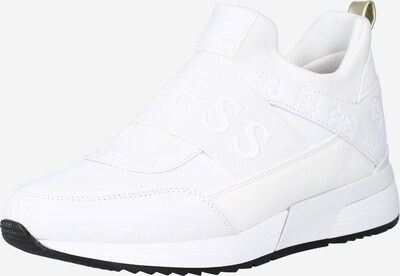 GUESS Låg sneaker 'MAYGIN' i guld / vit, Produktvy