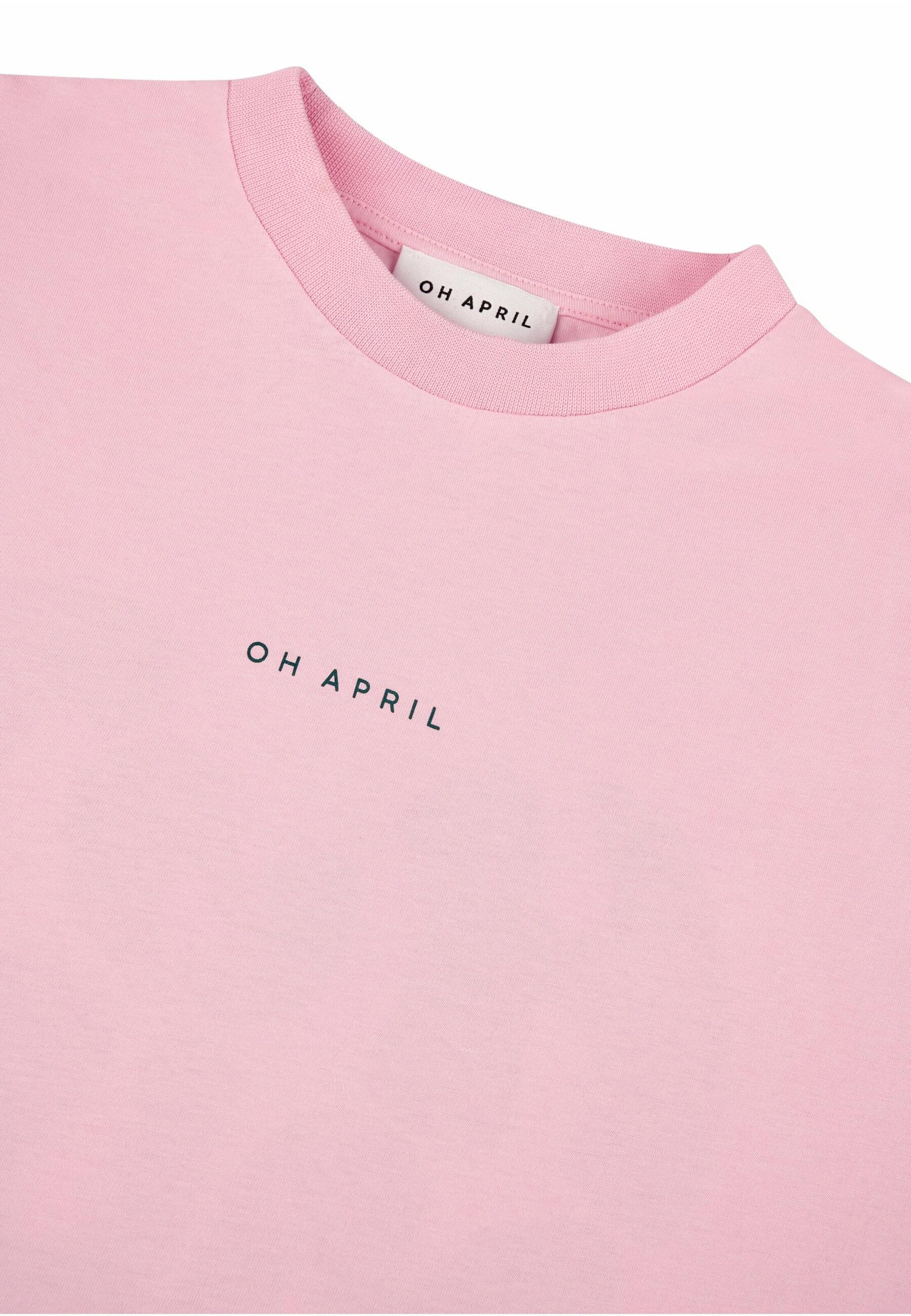 OH APRIL Tričko 'Hot Mum' – pink
