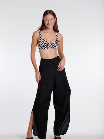 OLYMPIA Loosefit Broek in Zwart