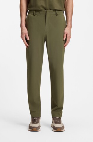 BOSS Tapered Hose 'Perin' in Grün: Vorderseite