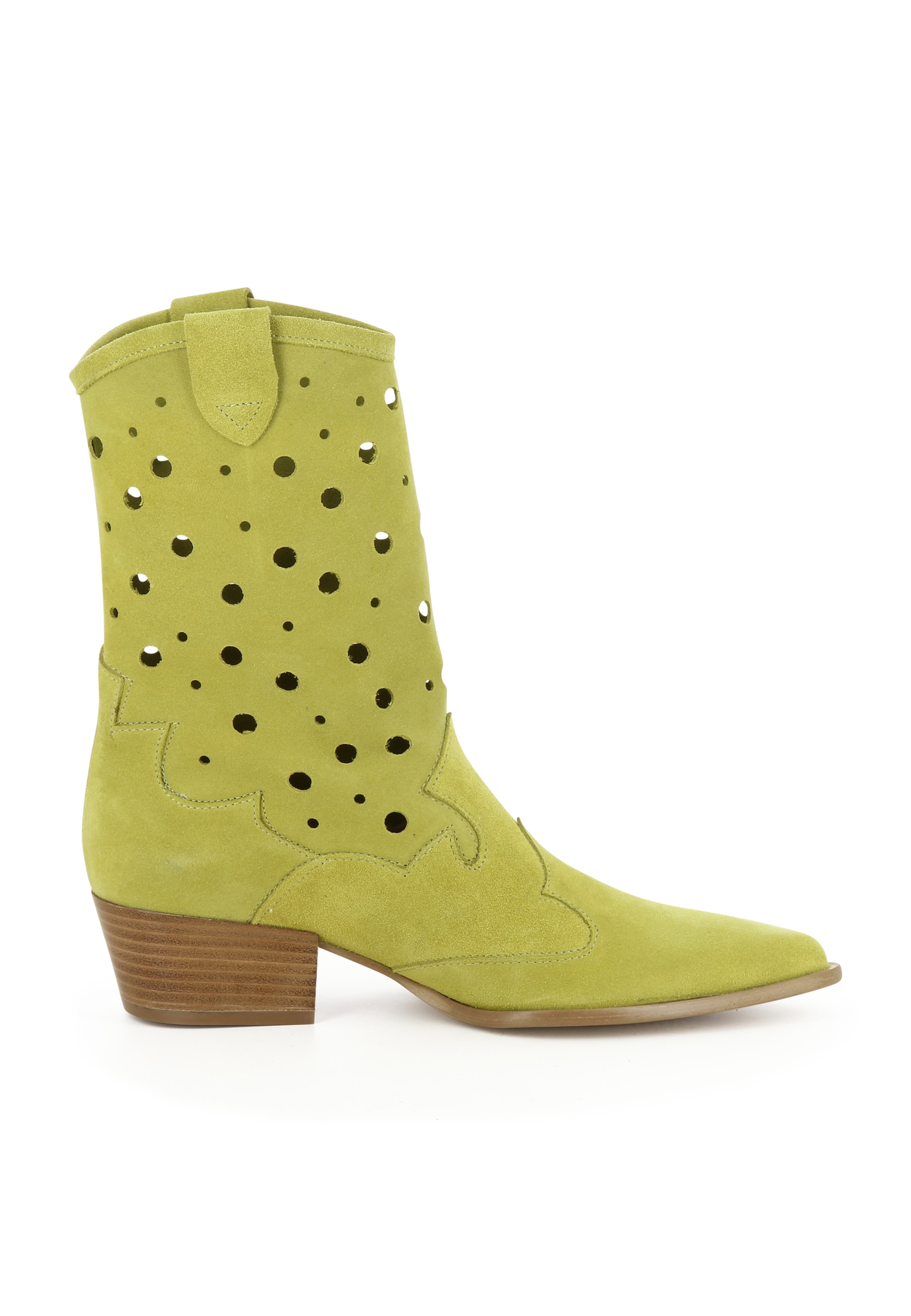 EVITA Cowboy boot 'GINEVRA' in Green