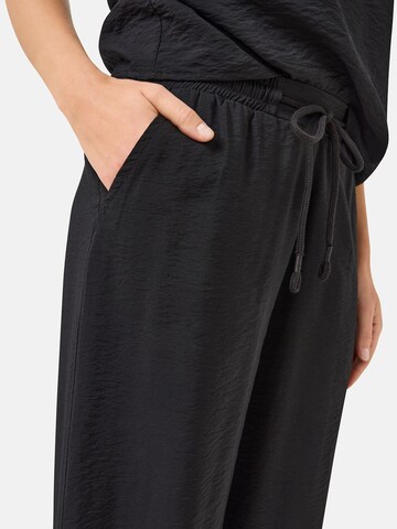 Loosefit Pantalon Tamaris en noir