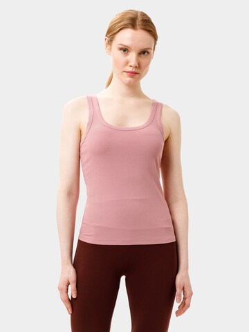 Les Lunes Top 'CHLOEE Tank Rib' in Pink: front