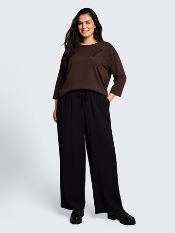 T-shirt Tom Tailor Women + en marron