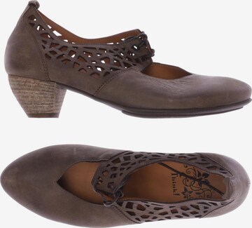 THINK! Flats & Loafers in 39 in Brown: front