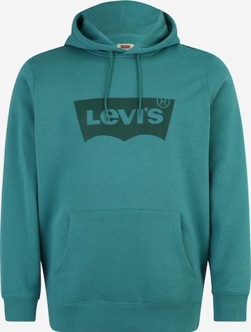 Sweat-shirt Levi's® Big & Tall en vert : devant