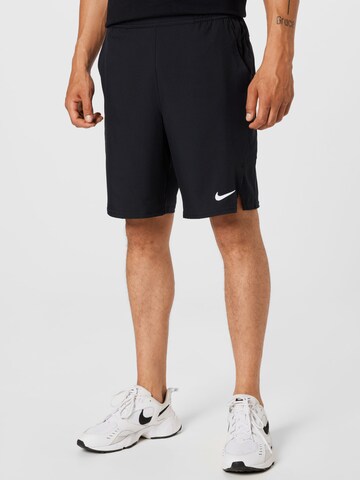 NIKE Regular Спортен панталон 'Victory' в черно: отпред