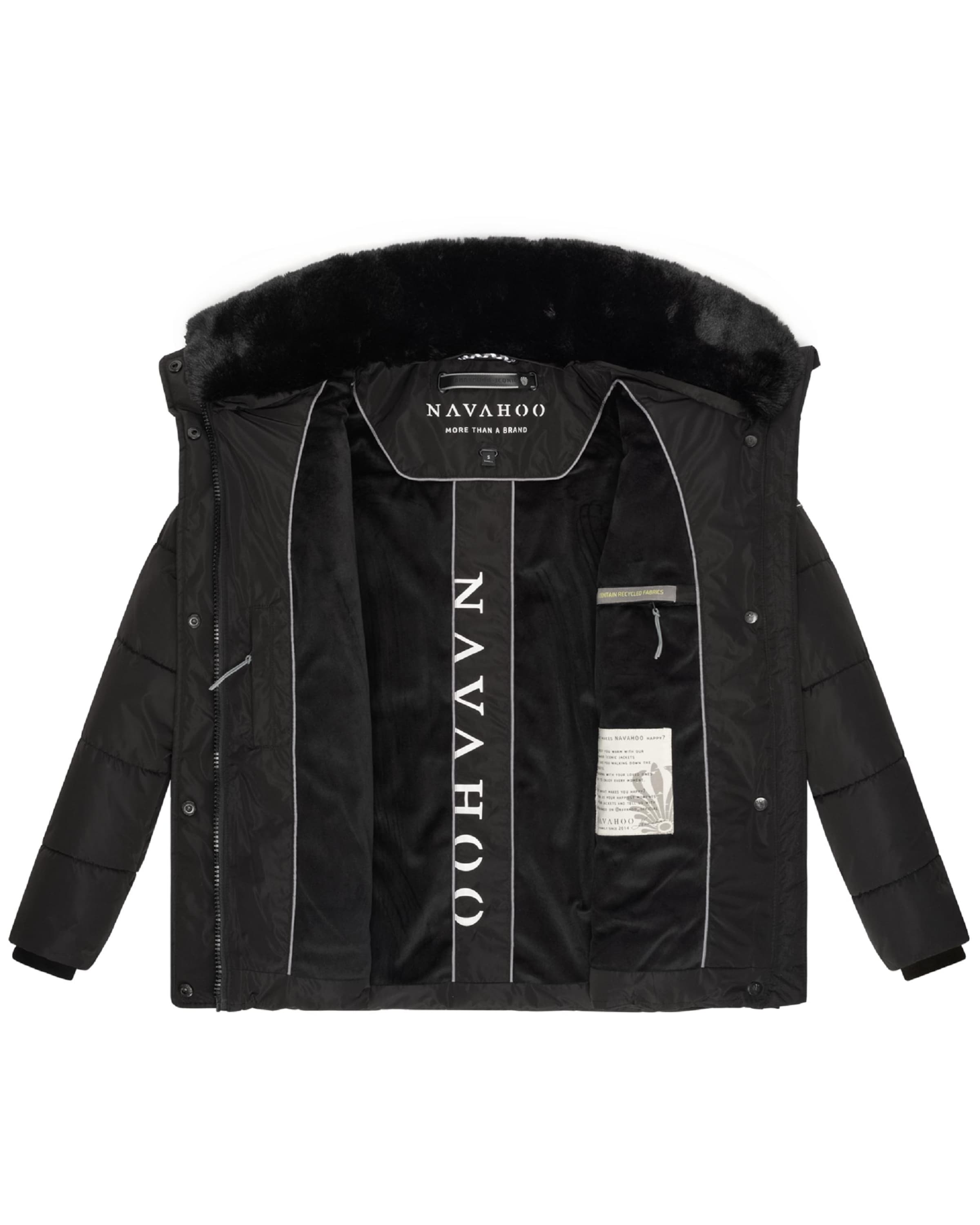 NAVAHOO Зимно яке 'Frostii XIV' в черно