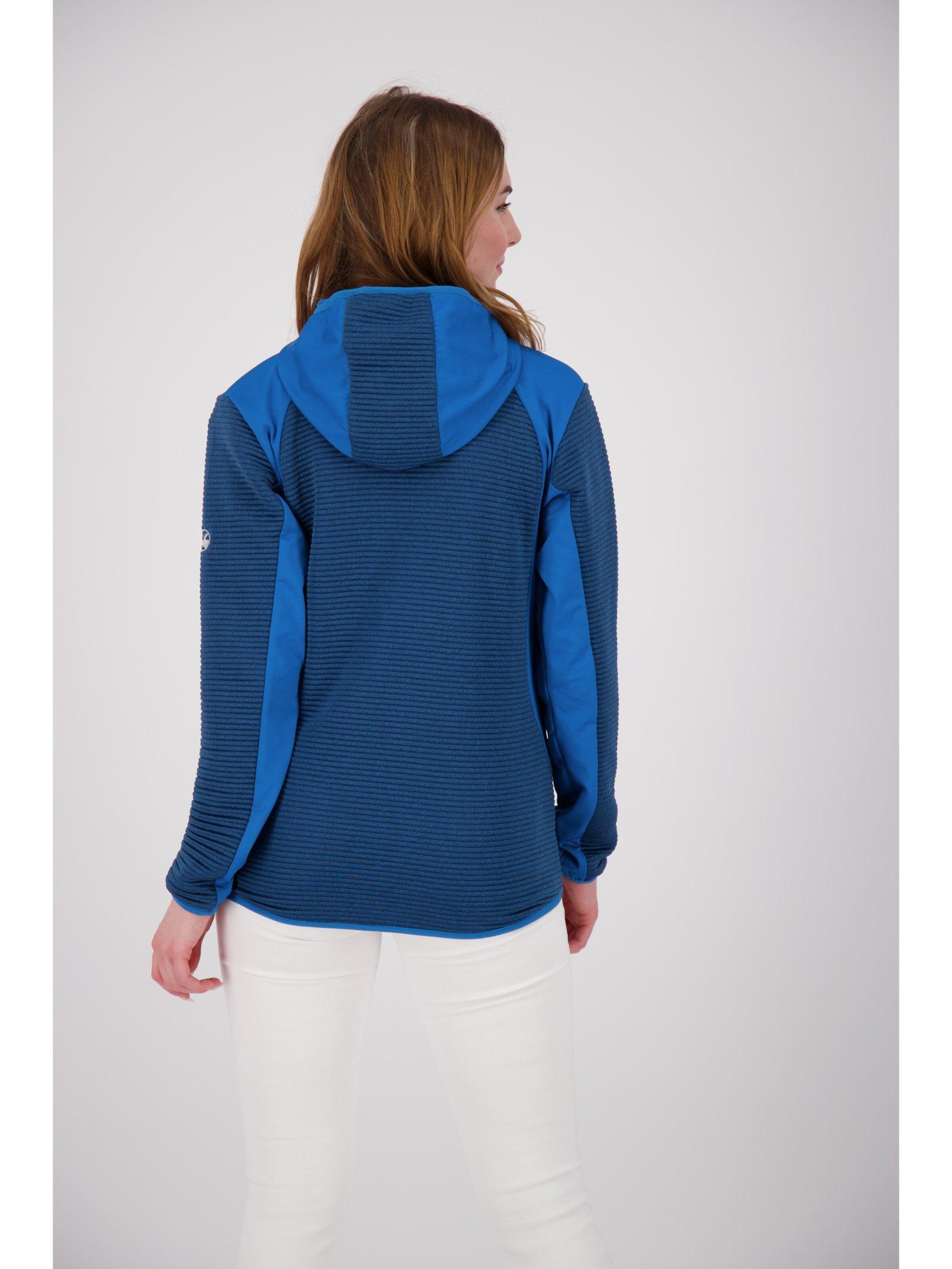 deproc Fleecejacke 'ELM WMN'‌‌‌‌‌ in Blau
