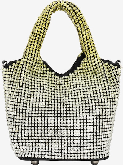 myMo at night Handbag in Lemon yellow / Black / Silver, Item view