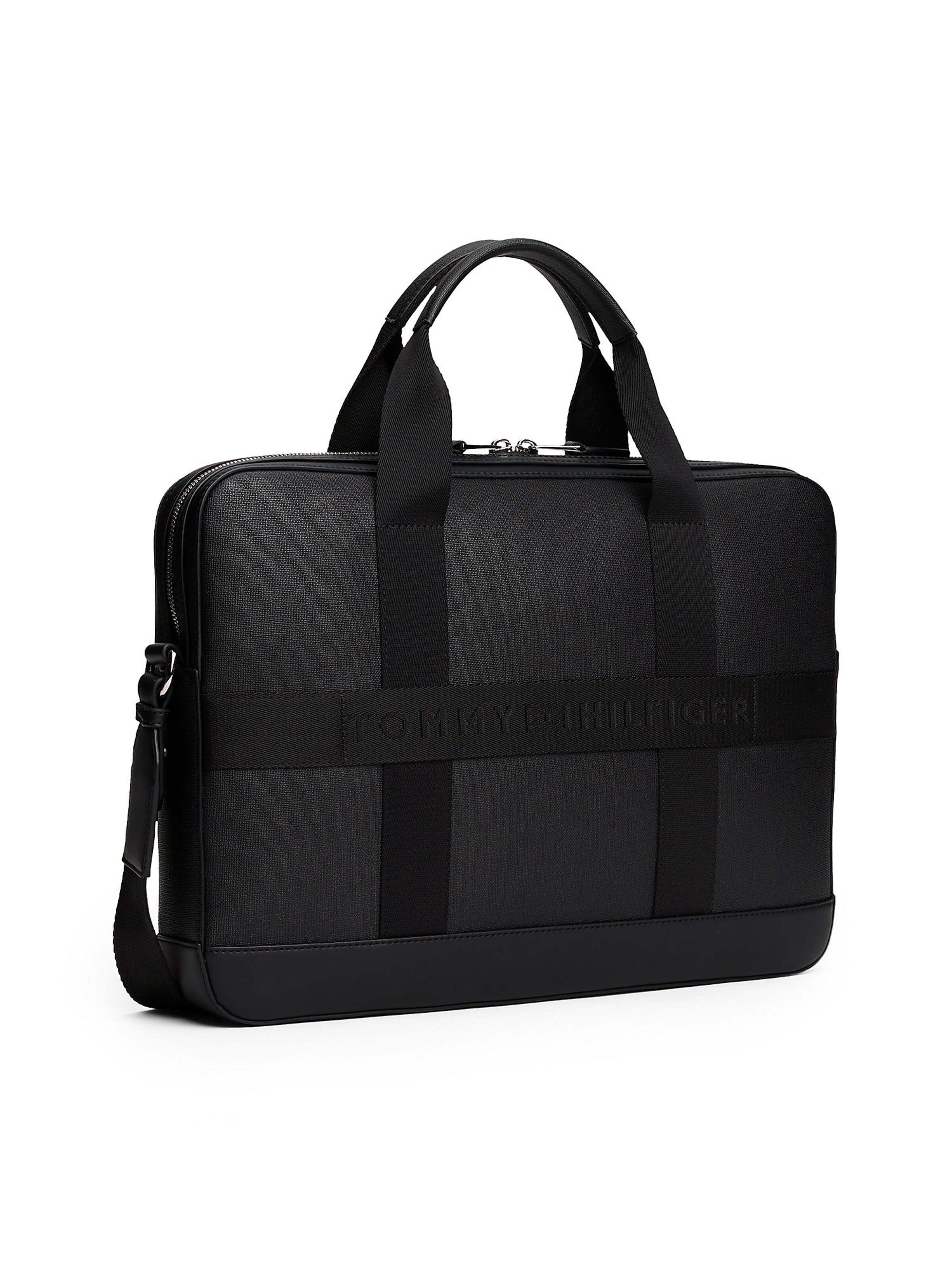 TOMMY HILFIGER Laptop bag in Black