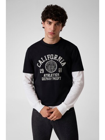 GUESS T-Shirt in Schwarz: Vorderseite