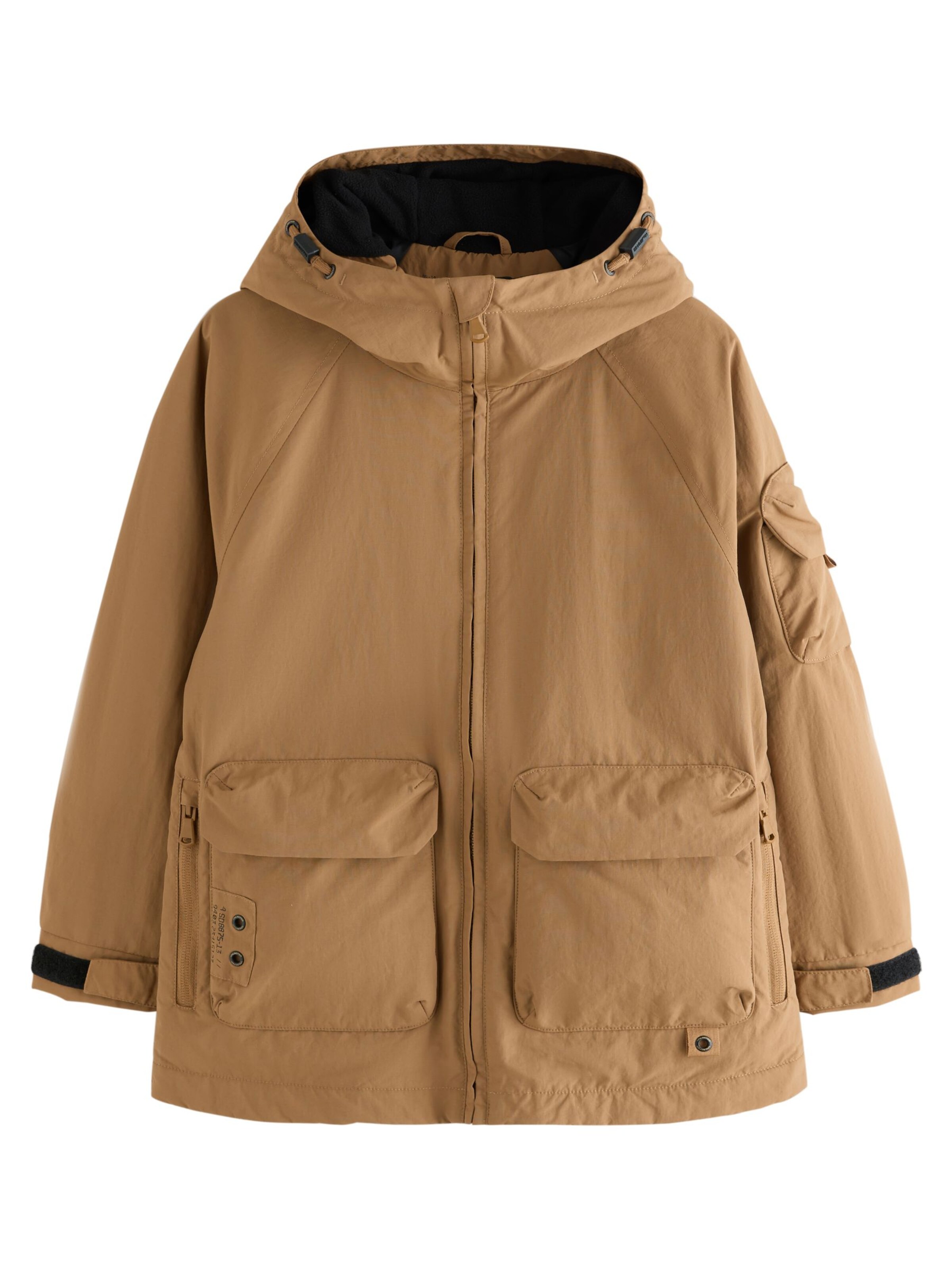 Next Kabát - Hnedá: predná strana