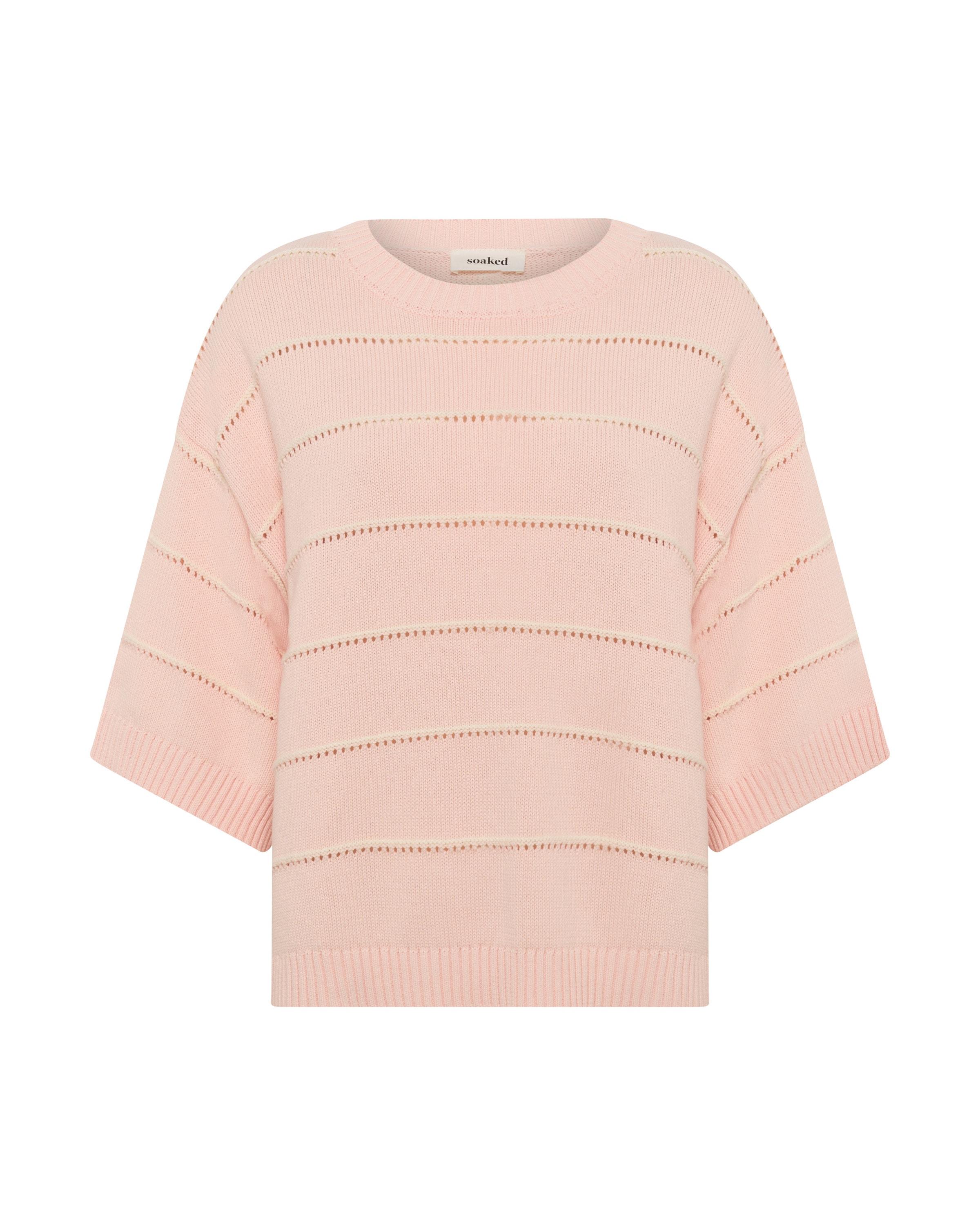 Pull-over 'Rava Romy ' SOAKED IN LUXURY en rose : devant
