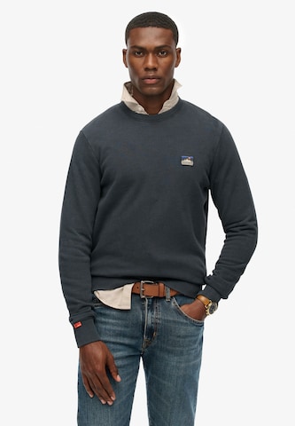 Sweat-shirt 'Great Outdoors' Superdry en bleu : devant