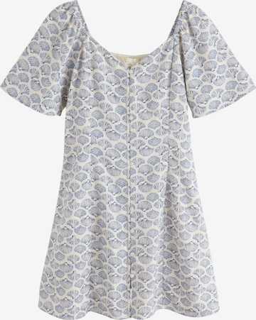 Next Пляжное платье в Синий: спереди