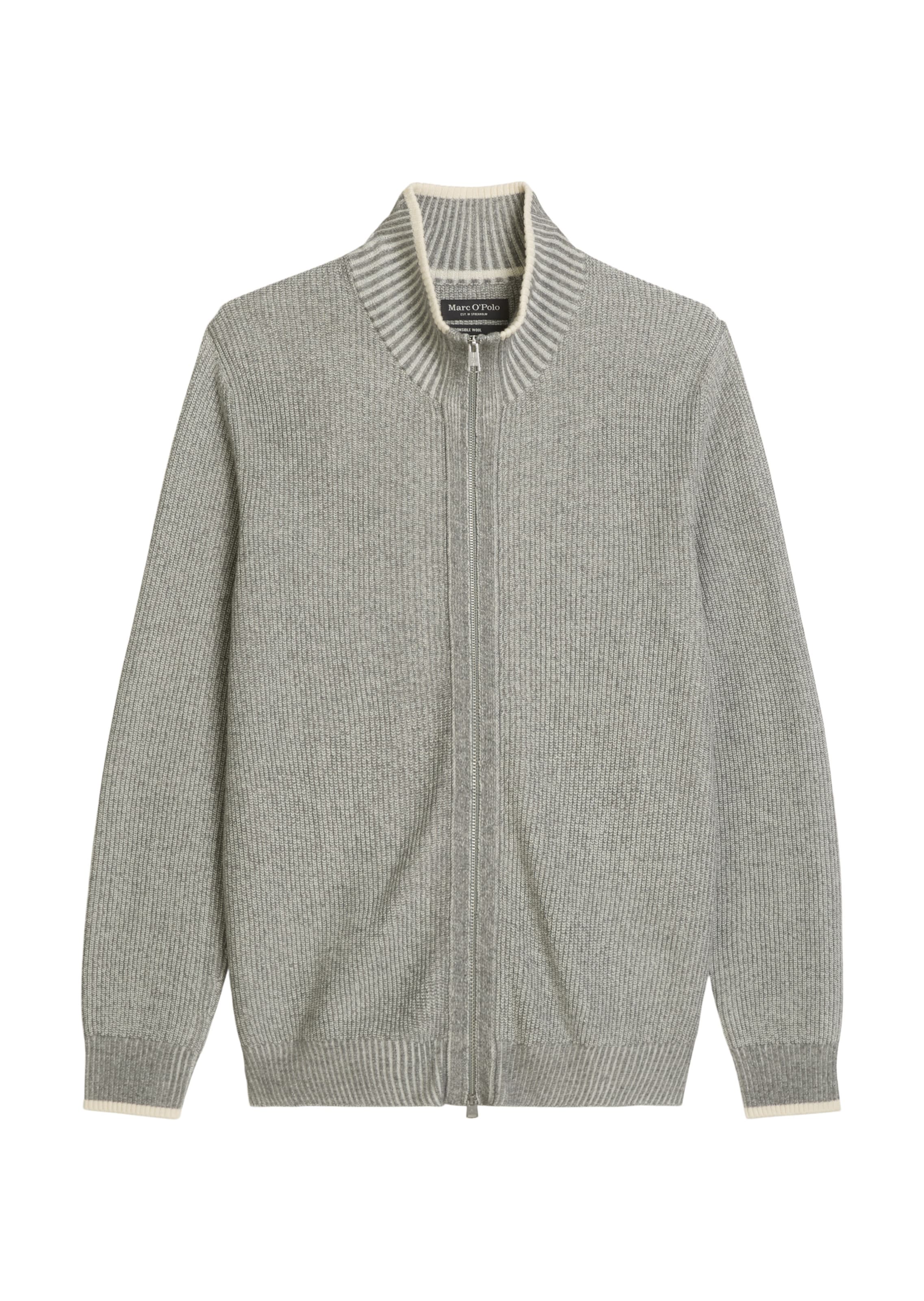 Marc O'Polo Vestes en maille en gris clair, Vue avec produit