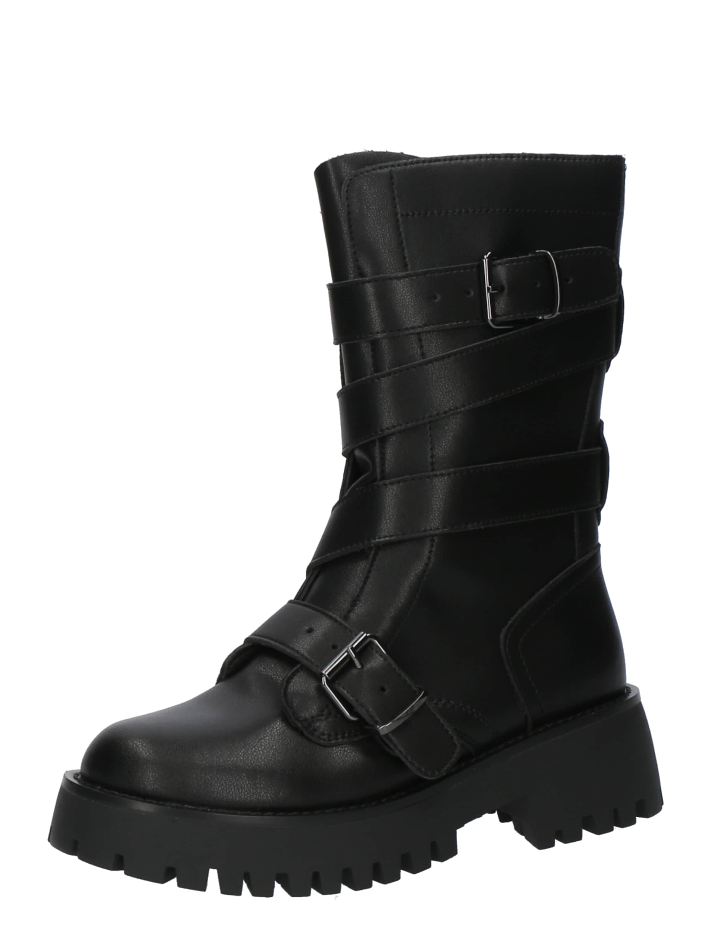 STEVE MADDEN Boots 'Devlin' in Schwarz: Vorderseite