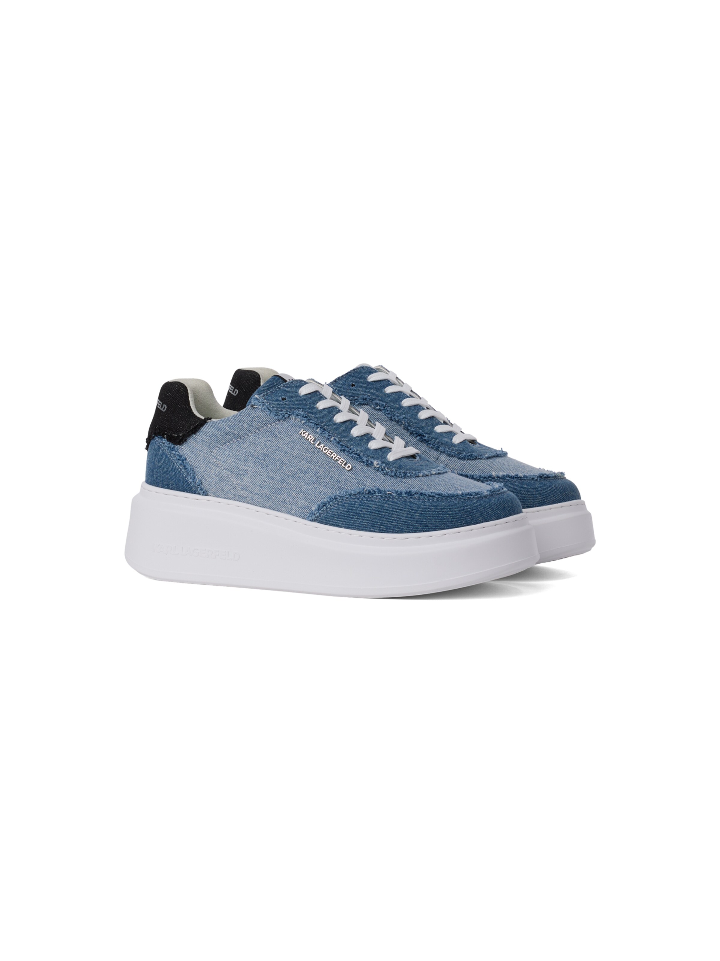 Baskets basses ' ANAKAPRI LOW TOP ' KARL LAGERFELD JEANS en bleu