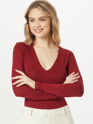 Body a maglietta di Trendyol in rosso: frontale