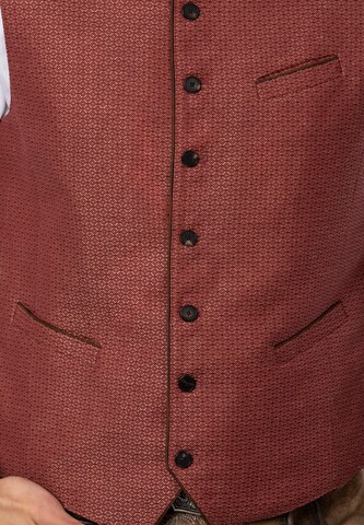 STOCKERPOINT Traditional vest 'Ottavio' in Red