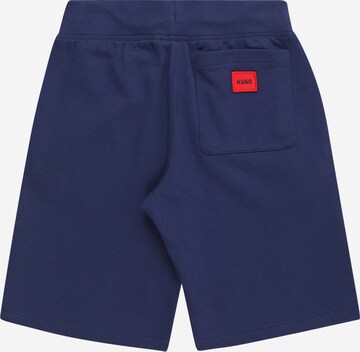 HUGO Regular Broek in Blauw