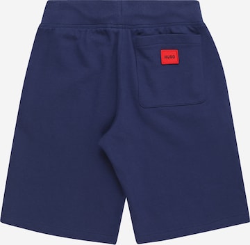 Regular Pantalon HUGO Red en bleu