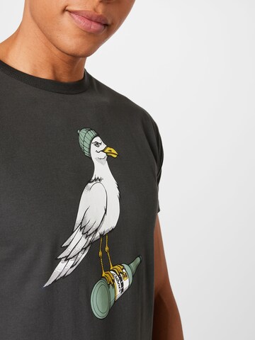 Derbe Shirt 'Sturmmöwe' in Blue