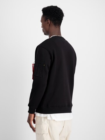 ALPHA INDUSTRIES Свитшот в Черный