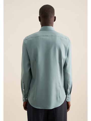 Coupe slim Chemise business SEIDENSTICKER en vert