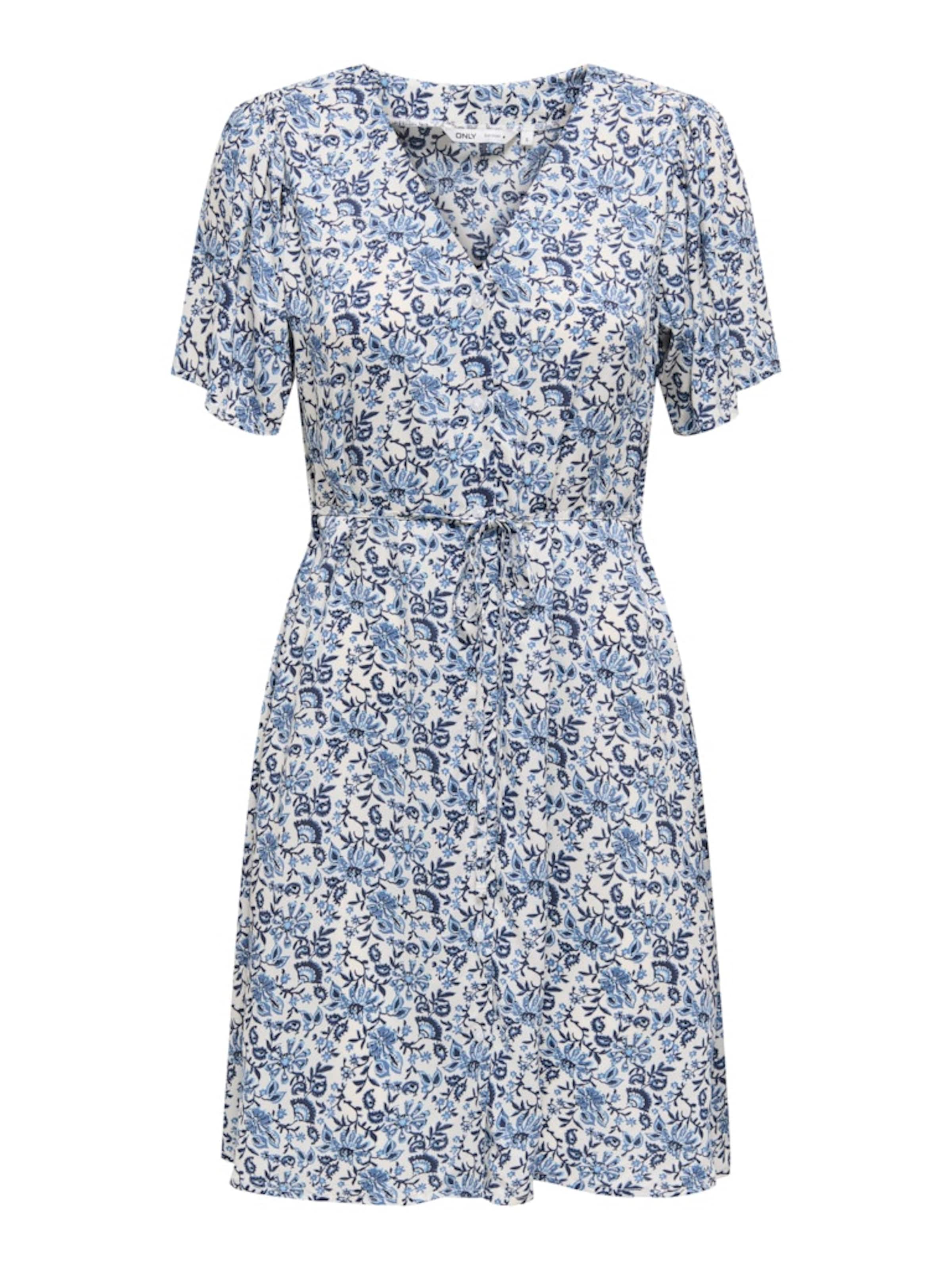 ONLY Sukienka koszulowa 'ONLEVIDA' w kolorze niebieski: przód