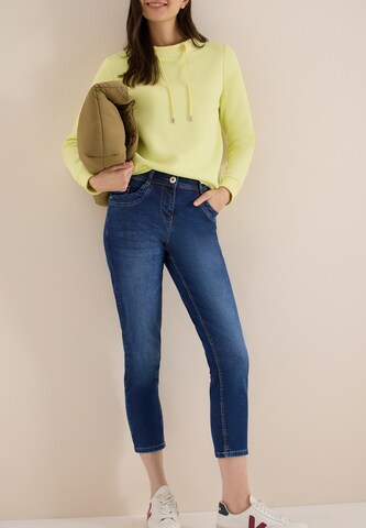 CECIL Slimfit Jeans in Blau: Vorderseite