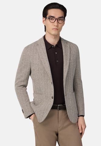 Boggi Milano Regular fit Colbert in Grijs: voorkant