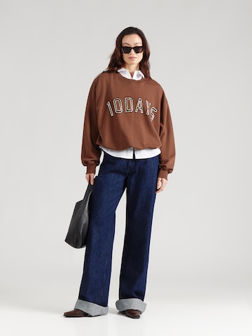 10Days Суичър в кафяво