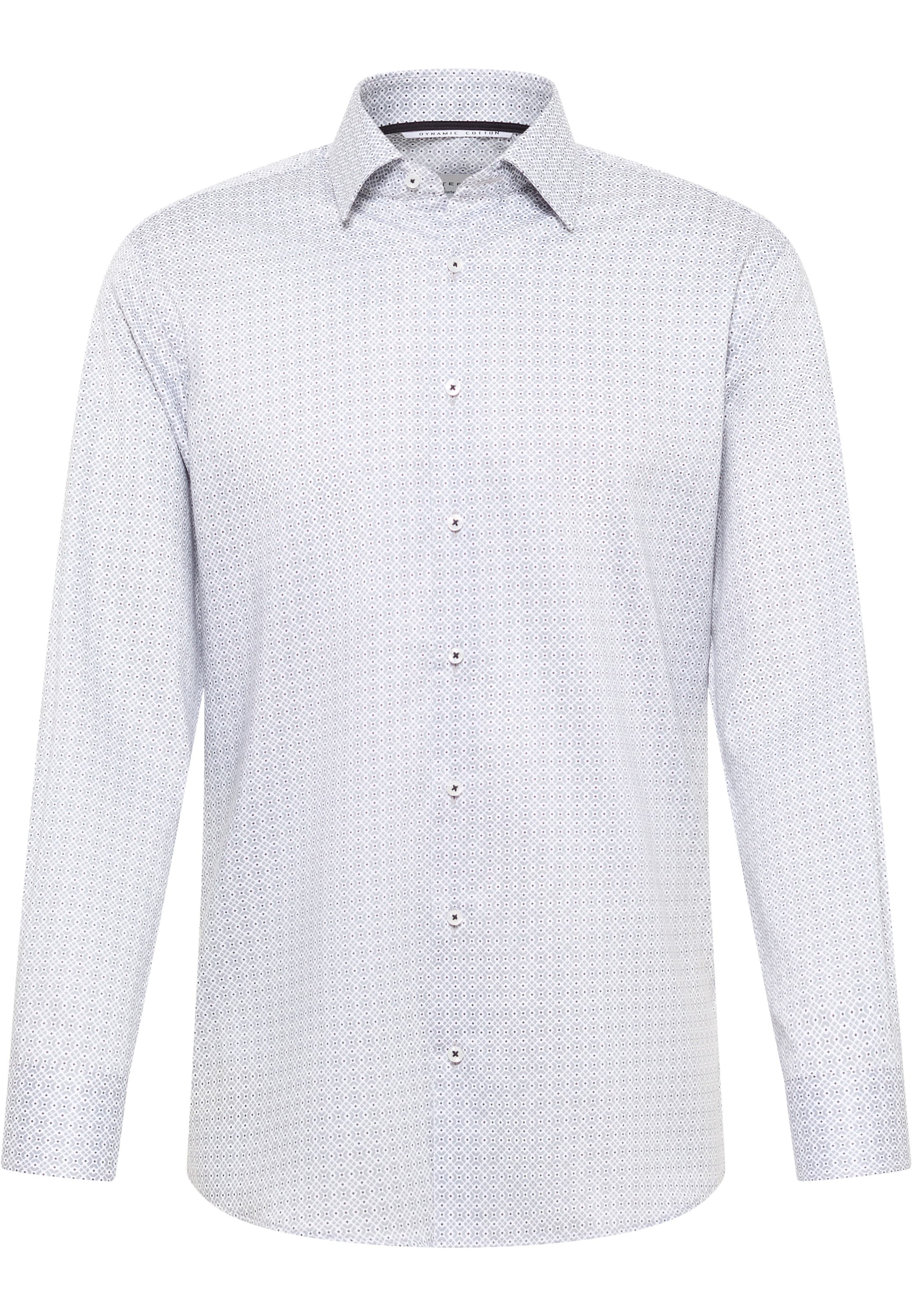 ETERNA Regular fit Business shirt in Silver: front
