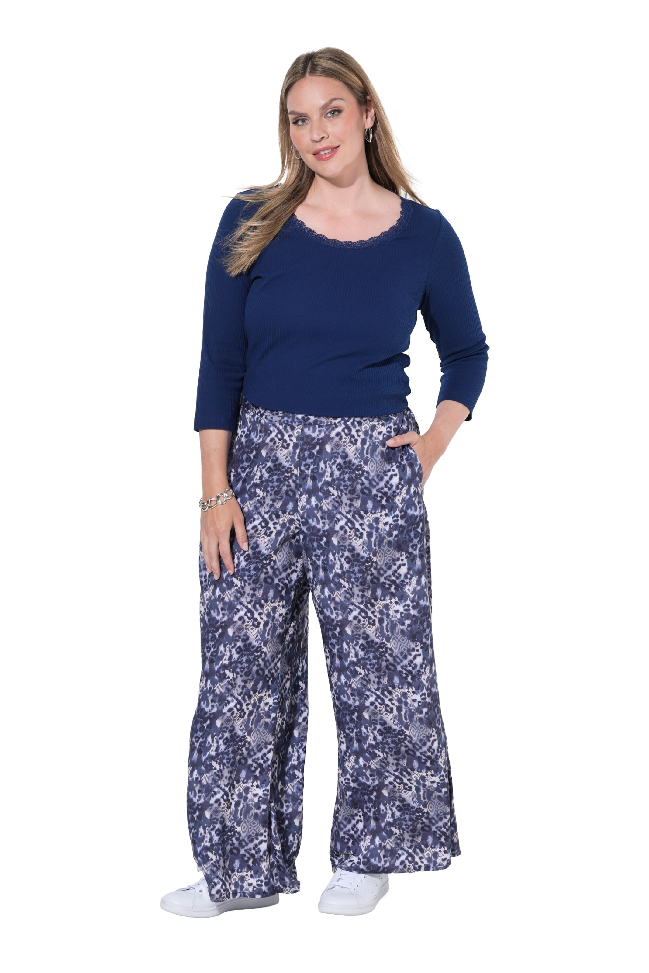 MIAMODA Hose in Blau: Vorderseite
