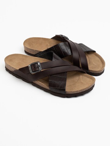Bayton - Zapatos abiertos 'Gautier' en marrón
