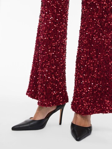 Wide leg Pantaloni 'VIBelieve' de la VILA pe roșu