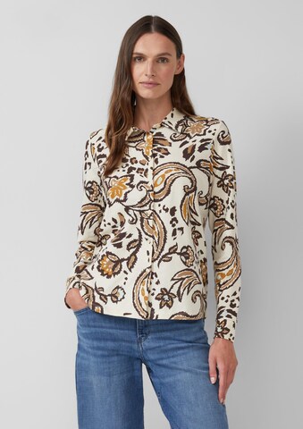 Chemisier s.Oliver en beige : devant