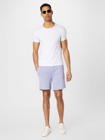 BOSS Regular Shorts 'Sewalk' in Lila