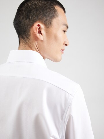 OLYMP - Ajuste regular Camisa en blanco