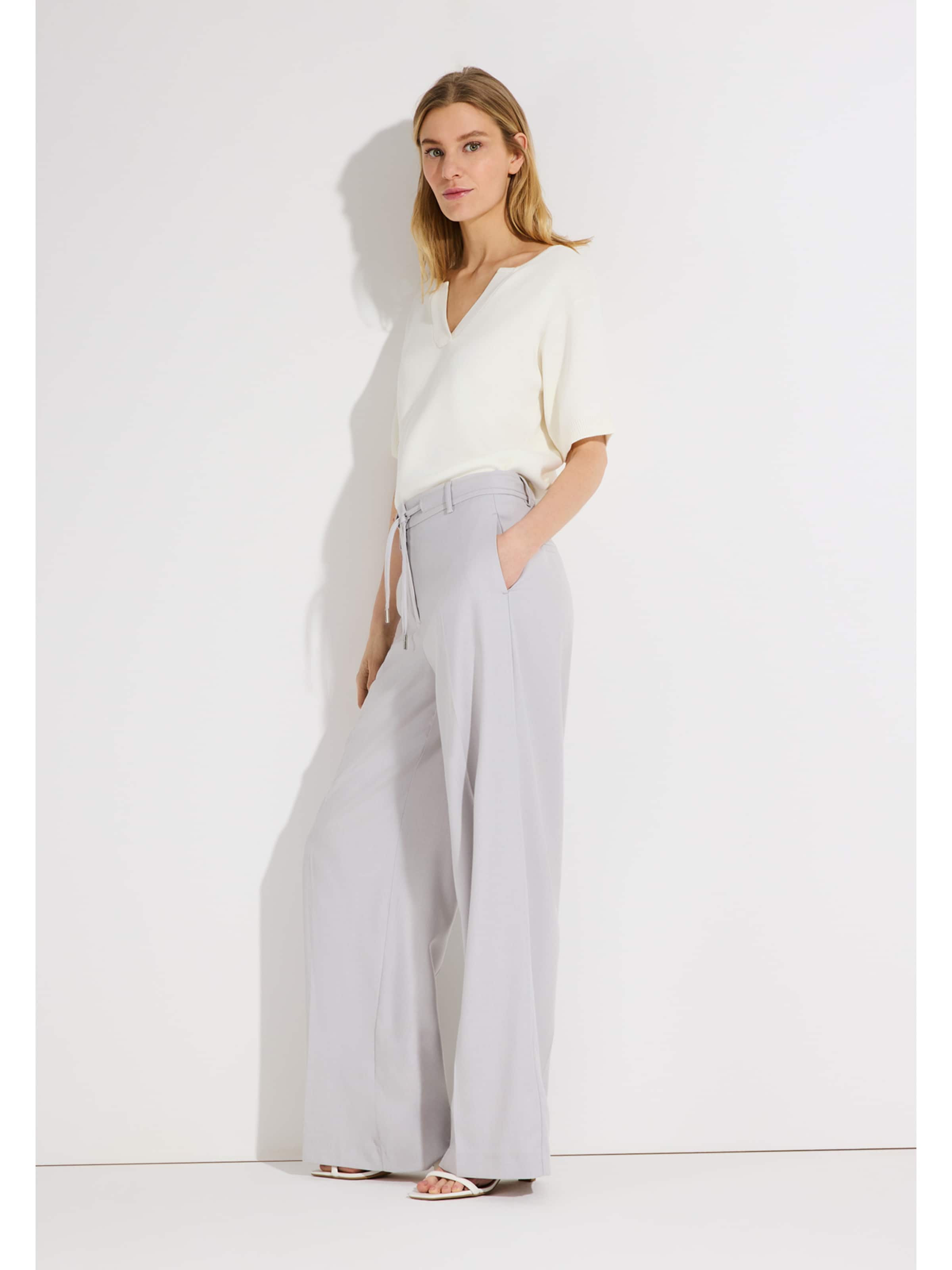 MORE & MORE Sweater in White