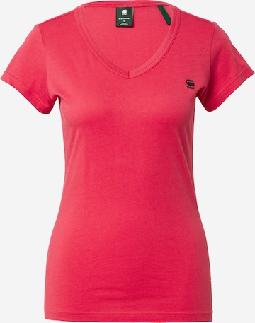 T-shirt 'Eyben' G-Star RAW en rose : devant