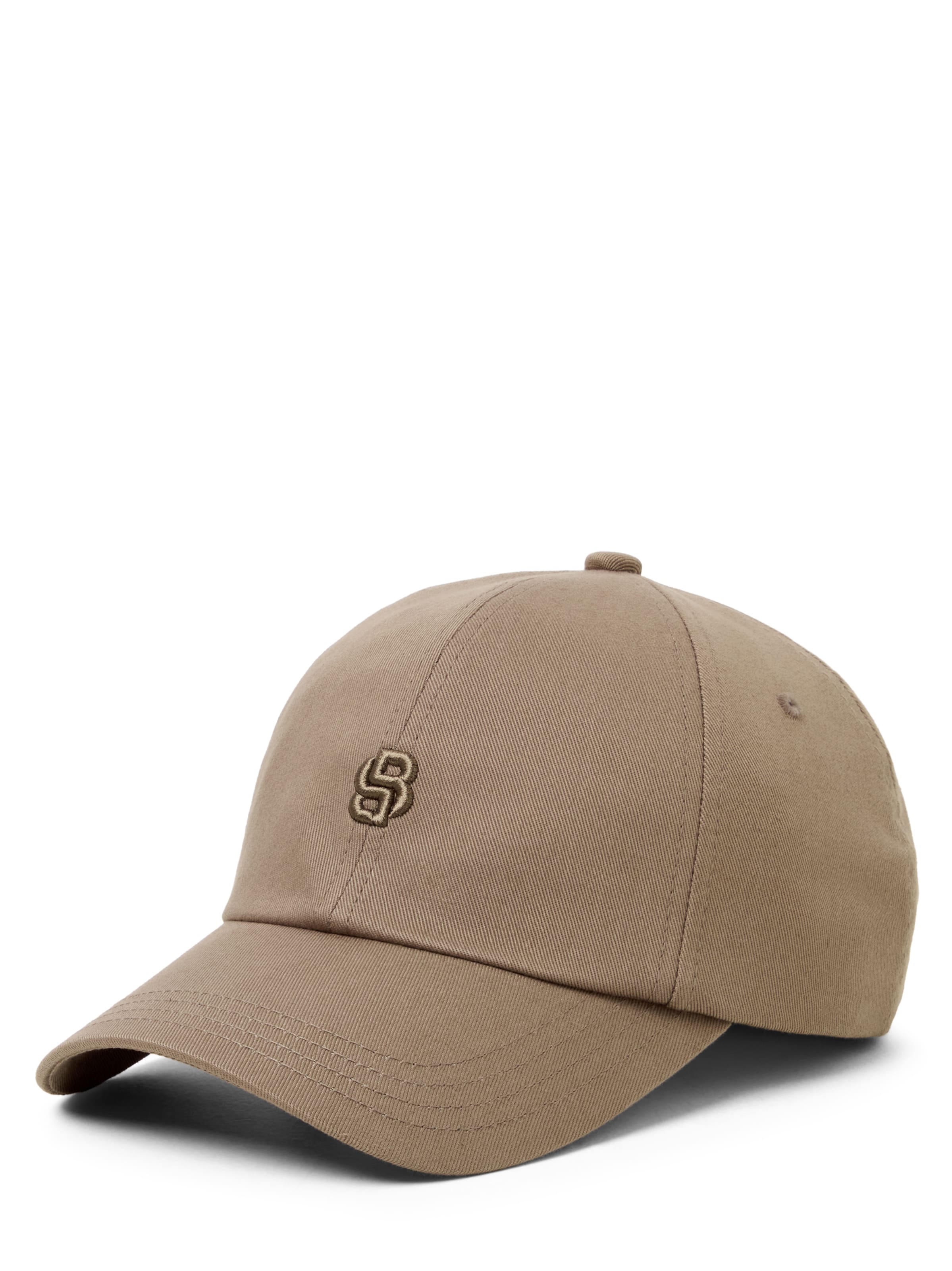 BOSS Cap ' Ari-B ' in Beige: front