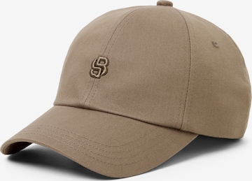 BOSS Cap ' Ari-B ' in Beige: front