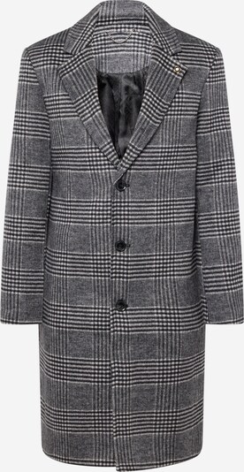 Cappotto di mezza stagione BURTON MENSWEAR LONDON di colore grigio sfumato / nero / bianco, Visualizzazione prodotti