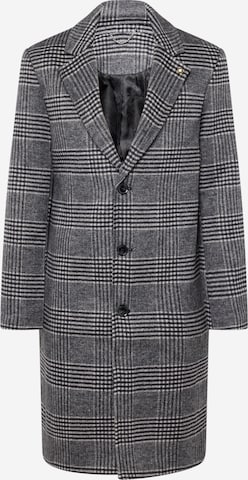 BURTON MENSWEAR LONDON Between-Seasons Coat in Black: front