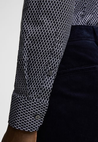 STRELLSON Slim fit Overhemd ' Stan ' in Blauw