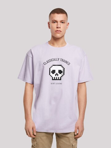 T-Shirt F4NT4STIC en violet : devant