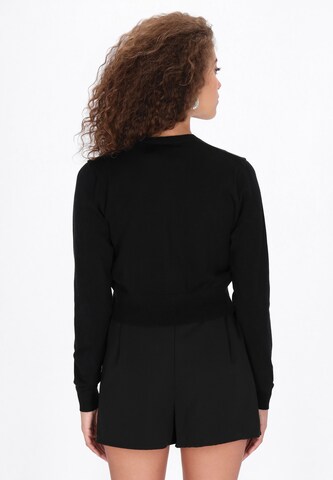 faina Knit cardigan in Black